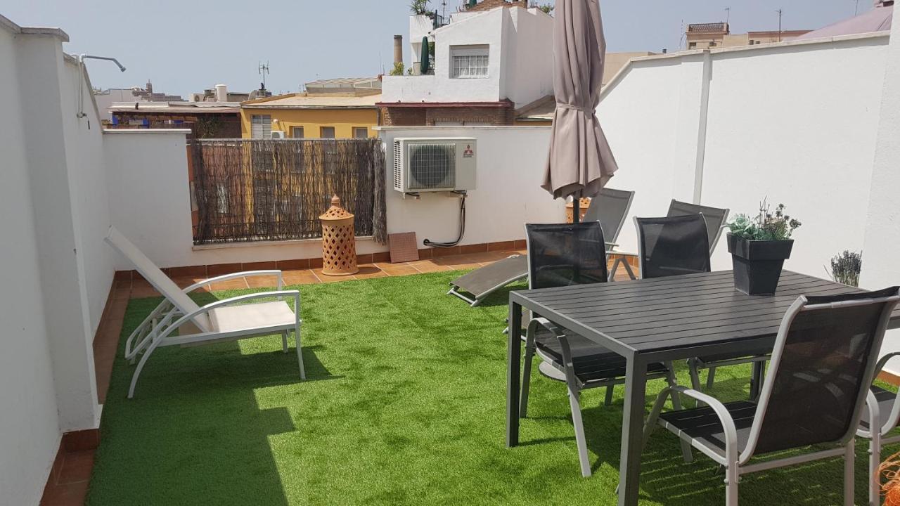 Malaga Centro Terraza Leilighet Eksteriør bilde